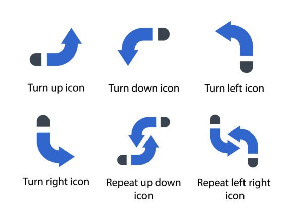 Arrows Icon Set 5: Graphics & Icons for Digital Sellers