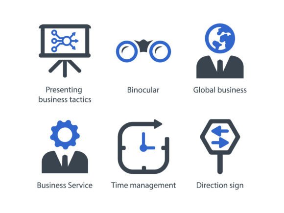 Business Management Icon Set 6: Graphics & Icons