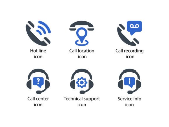 Customer Support Icon Set 5: Premium Graphics & Icons