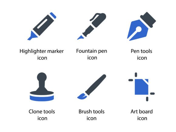 Design Tools Icon Set 2: Graphics & Icons for Real Projects