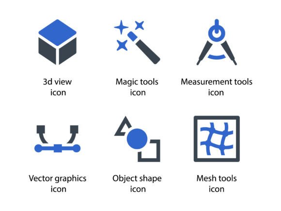 Design Tools Icon Set 3