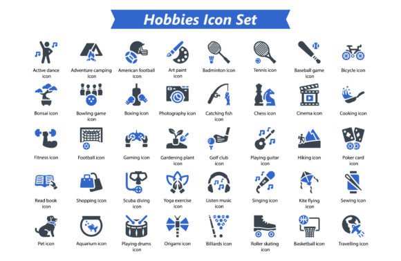 Hobbies Icon Set: A Designer's Real-Stitch Review