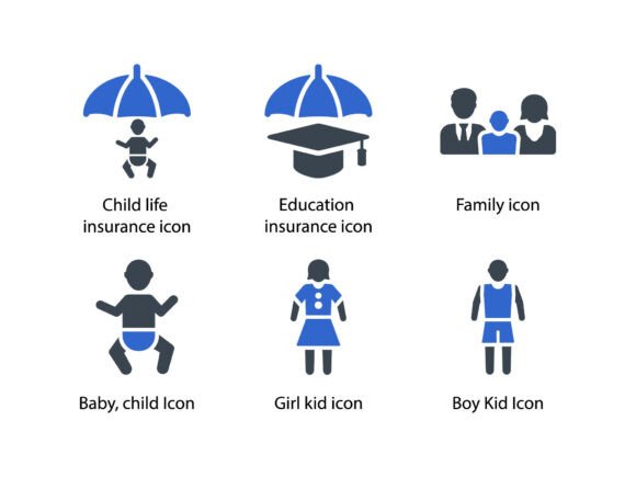 Life Insurance Icon Set 2: Practical Graphics & Icons