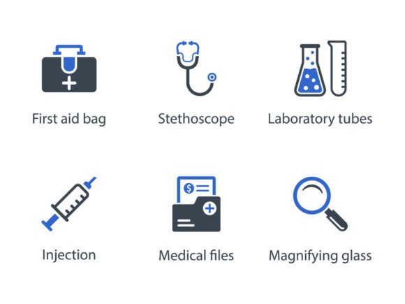Medical Equipment Icon Set 1: Graphics That Build Trust