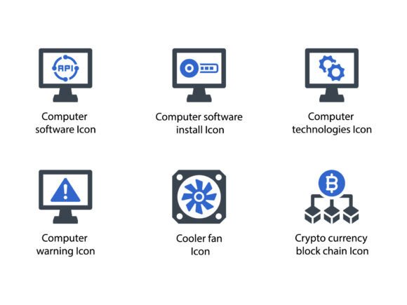 Modern Technologies Icon Set 5 – Icons & Graphics Review