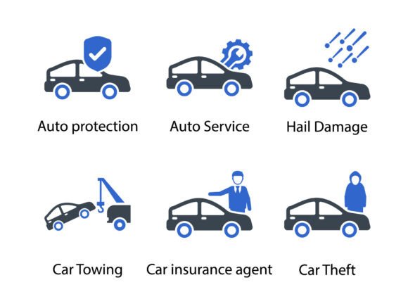 Review: Auto Insurance Icon Set 3 Icons & Graphics